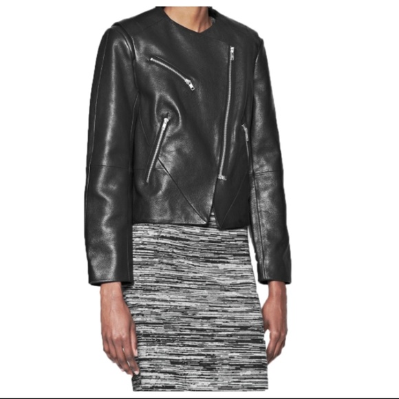 French Connection Leather Jacket | Poshmark